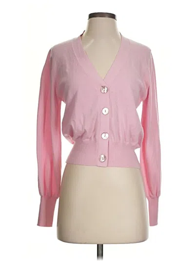 Pre-owned Crush Long Sleeve Blouse In Pink