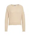 Crush Lucia' V-neck Sweater In Neutral