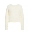 Crush Lucia' V-neck Sweater In White