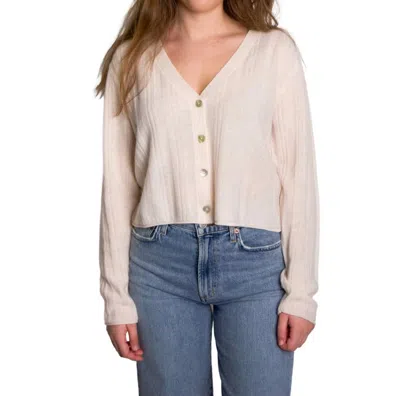 Crush Montana Cardigan In Beige