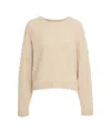 Crush Soft Textured Mohair Blend Sweater In Neutral