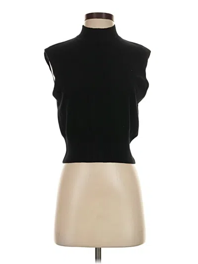 Pre-owned Crush Turtleneck Sweater In Black