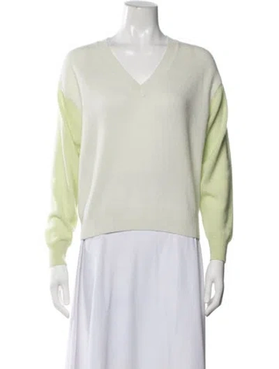 Pre-owned Crush V-neck Sweater In Blue