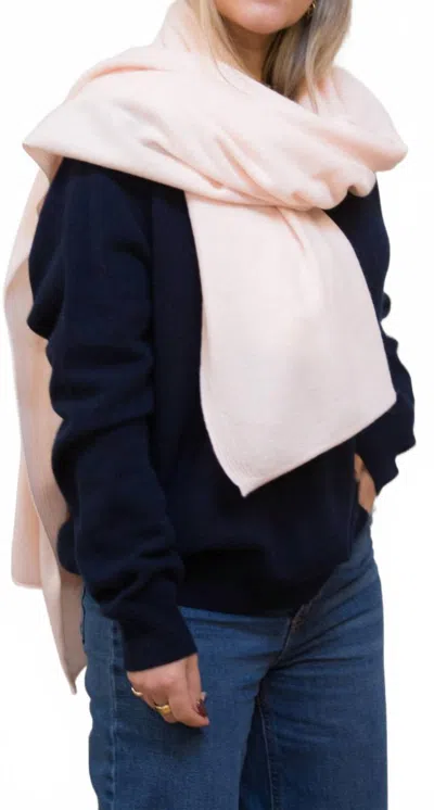 Crush Waya Mini Lux Scarf In Pearl In White
