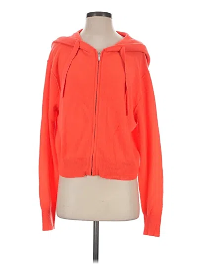 Pre-owned Crush Zip Up Hoodie In Orange