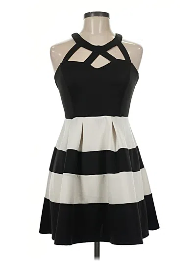 Pre-owned Crystal Doll Casual Dress In Black