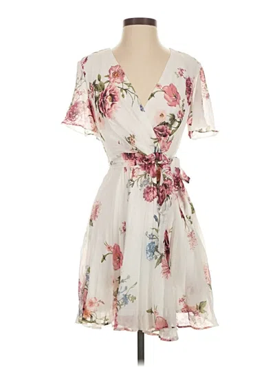 Pre-owned Crystal Doll Casual Dress In White