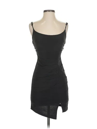Pre-owned Crystal Doll Cocktail Dress In Black