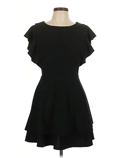 Pre-owned Crystal Doll Cocktail Dress In Black