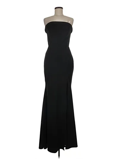 Pre-owned Crystal Doll Cocktail Dress In Black