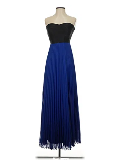 Pre-owned Crystal Doll Cocktail Dress In Blue