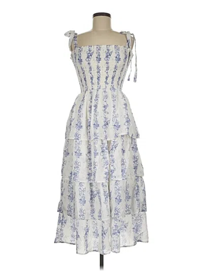 Crystal Doll Cocktail Dress In White