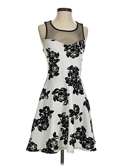 Pre-owned Crystal Doll Cocktail Dress In Gray