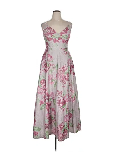 Pre-owned Crystal Doll Cocktail Dress In Gray