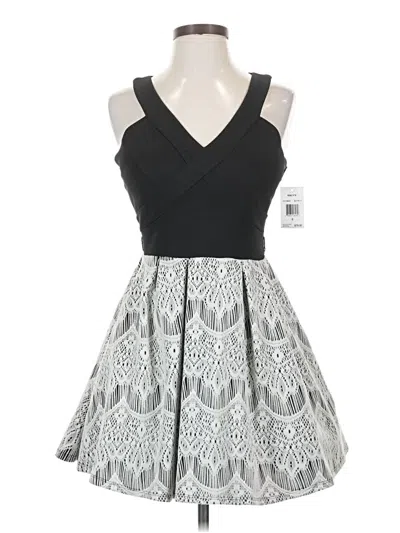 Pre-owned Crystal Doll Cocktail Dress In Gray