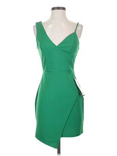 Pre-owned Crystal Doll Cocktail Dress In Green