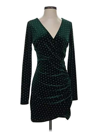 Pre-owned Crystal Doll Cocktail Dress In Green