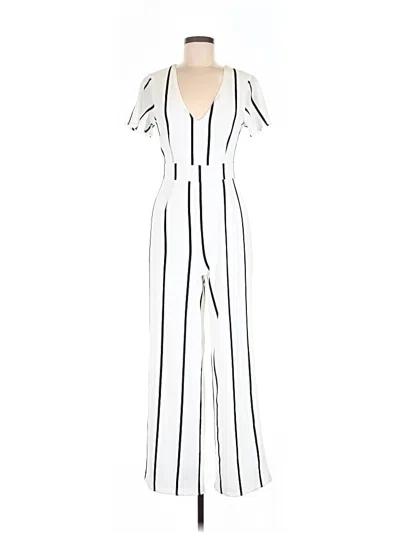 Pre-owned Crystal Doll Jumpsuit In White