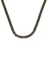 Crystal Haze 18k Plated Cz Statement Necklace In Multi