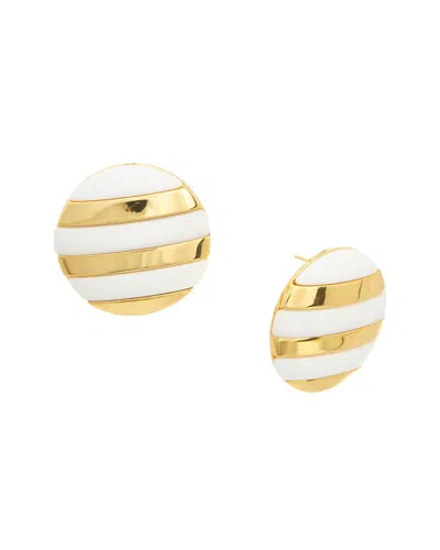 Crystal Haze 18k Plated Statement Earrings