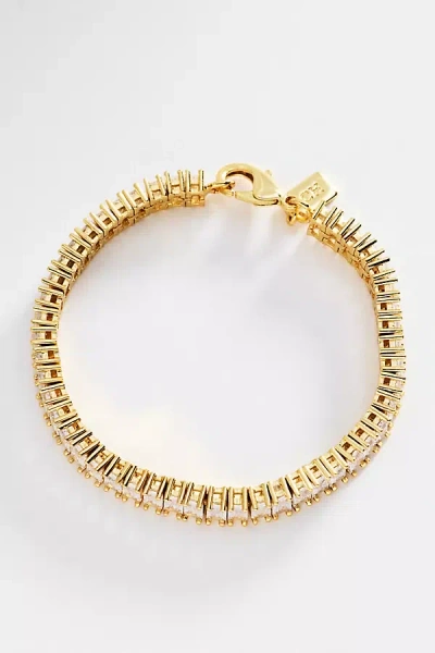 Crystal Haze Baguette Bracelet In Gold