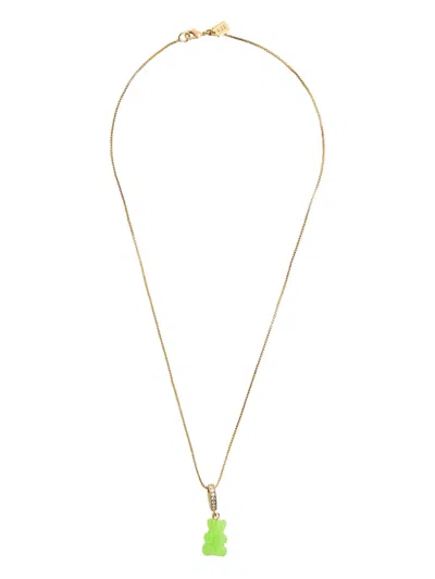 CRYSTAL HAZE BEAR CHAIN NECKLACE