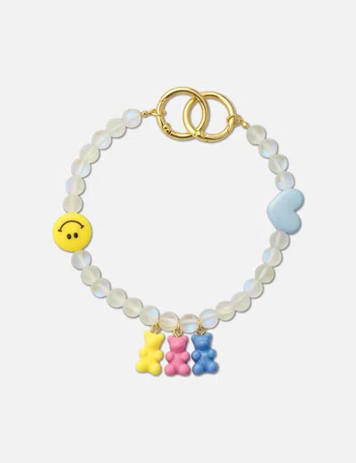 Crystal Haze Bear With Me Bag Chain In Multi