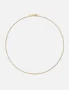 Crystal Haze Womens Box Chain 18ct Yellow Gold-plated Brass Necklace