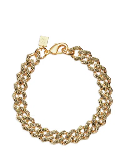 Crystal Haze Crystal-embellished Chain Bracelet In Gold