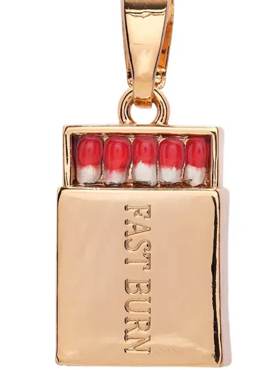 Crystal Haze Fast Burn Romance Pendant In Gold