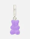 Crystal Haze Fizzy Nostalgia Bear Pave Connector In Purple