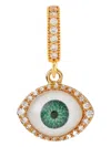 Crystal Haze Fortuna Eye-detail Necklace Pendant In Gold