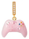Crystal Haze Gamer Zirconia-embellished Pendant In Pink