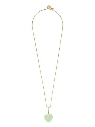 CRYSTAL HAZE JELLY HEART NECKLACE