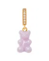 CRYSTAL HAZE JEWELRY NOSTALGIA BEAR PAVE PENDANT