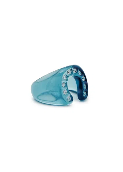 Crystal Haze Lucky Crystal-embellished Ring