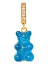 Crystal Haze Nostalgia Bear Pendant In Blue