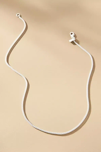 Crystal Haze Plastalina Chain Necklace In Beige