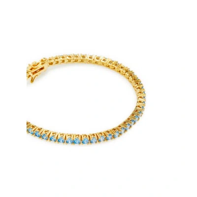 Crystal Haze Serena Bracelet In Blue