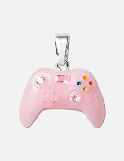 Crystal Haze The Gamer Pendant In Pink