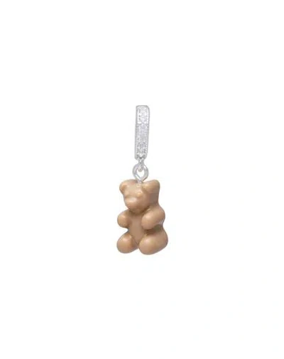 Crystal Haze Woman Pendant Beige Size - Brass, Resin