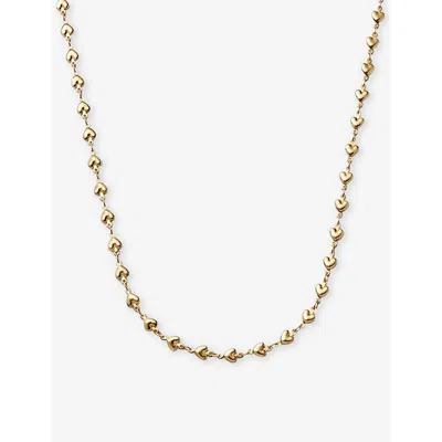 Crystal Haze Habibi Chain Necklace In Gold