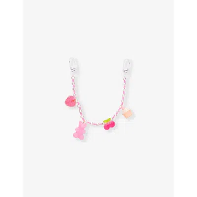 Crystal Haze Womens Multicolor Cutesy 18ct Yellow Gold-plated Enamel, Resin And Stainless-steel Bag Charm