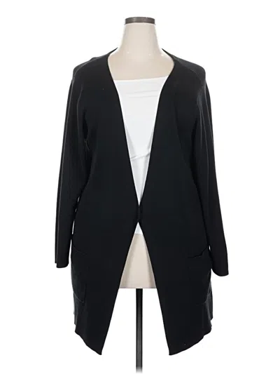 Pre-owned Crystal Kobe Kimono In Black