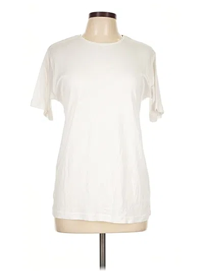 Pre-owned Crystal Kobe Short Sleeve T-shirt In Ivory