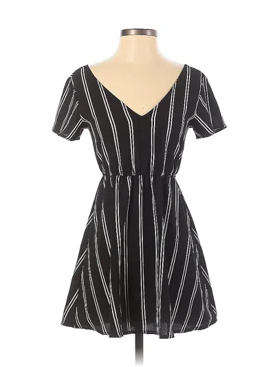 Pre-owned Crystal Sky Casual Dress In Black