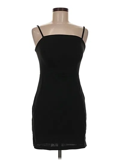 Pre-owned Crystal Sky Cocktail Dress In Black
