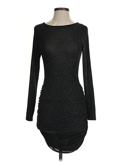 Pre-owned Crystal Sky Cocktail Dress In Black