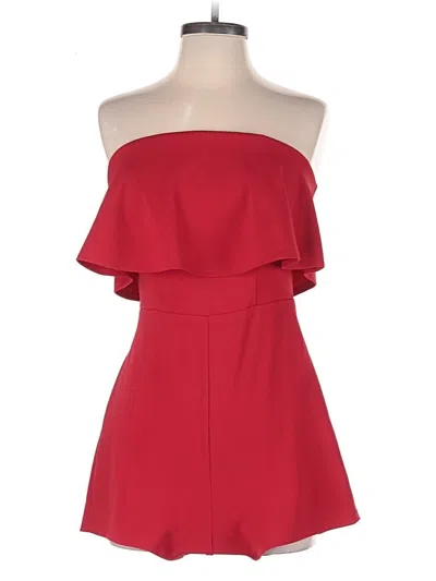 Pre-owned Crystal Sky Cocktail Dress In Red