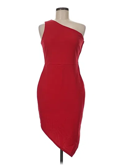 Pre-owned Crystal Sky Cocktail Dress In Red